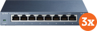 TP-Link TL-SG108 3-Pack - thumbnail