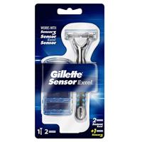 Gillette Gillette Sensor Excel Scheerhouder + 2 Excel / 1 Sensor3 Scheermesjes - thumbnail