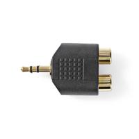 Stereo Audioadapter | 3,5 mm male - 2x RCA female - thumbnail