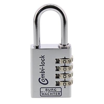 Burg Wächter 3651 Hangslot 40.00 mm Aluminium-zilver (chroom) Cijferslot