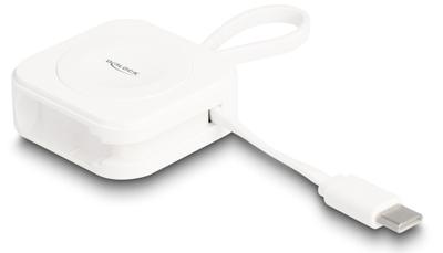 DeLOCK 83023 mobile device charger Smartwatch White USB Wireless charging Indoor