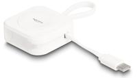 DeLOCK 83023 mobile device charger Smartwatch White USB Wireless charging Indoor - thumbnail