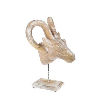 Ornament Buffalo naturel 52cm Ornament Buffalo naturel 52cm