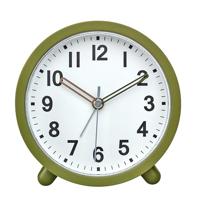 TFA Dostmann 60.1043.04 Wekker Kwarts Olijf, Groen Alarmtijden 1 Slepend uurwerk (geluidsloos) - thumbnail