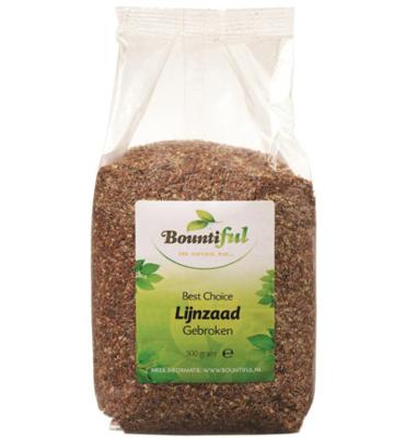 Bountiful Lijnzaad gebroken 500 Gram