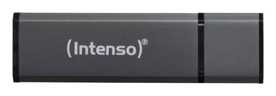 Intenso Alu Line 64GB (USB 2.0) USB-sticks Grijs