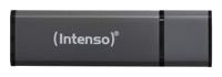 USB stick INTENSO ALU LINE 8 GB Antraciet 8 GB USB stick - thumbnail