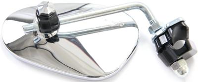 Busch + Müller achteruitkijkspiegel leg shield mirror left bo 912/2pl