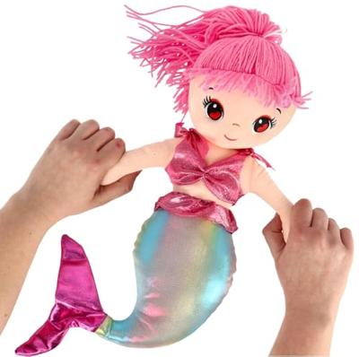 My Beautiful Dolls Room Zeemeermin Knuffelpop 43 cm My Beautiful Dolls Room Zeemeermin Knuffelpop 43 cm