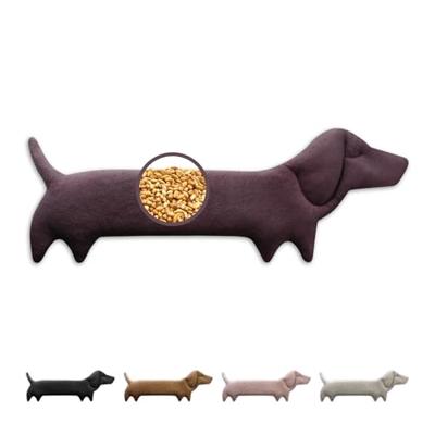 Leschi Verwarmingskussen Winston de Hond - Aubergine