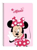 Ringmap Minnie Mouse Naive Roze A4 21.5 x 31 x 1 cm - thumbnail