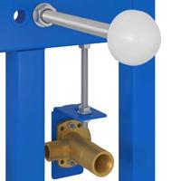 VidaXL Badkamer muursteun blauw 50 x 3 x 112 cm - thumbnail