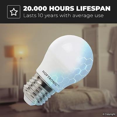 10x E27 LED Lamp - 4,8 Watt 470 lumen - 6500K daglicht wit licht - Grote fitting - Vervangt 40 Watt - G45 vorm