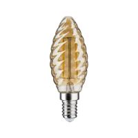 Paulmann 28708 LED-lamp Energielabel F (A - G) E14 Kaars 2.6 W = 26 W Goud (Ø x h) 35 mm x 98 mm 1 stuk(s) - thumbnail