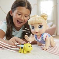 Baby Alive, Harper Hugs Crawling, 27 cm elektronische pop die kruipt, blond haar, voor kinderen vanaf 3 jaar - thumbnail