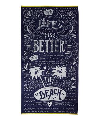 KAAT Amsterdam strandlaken Beach Life (100x180 cm)