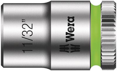 Wera 8790 HMA 05003519001 Dop (zeskant) Dopsleutelinzetstuk 11/32 1/4 (6.3 mm)