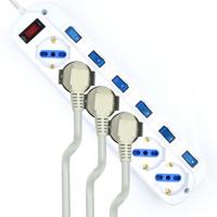 Stopcontactenstrip 6 Tomas met Interruptor Ewent EW3932-3M 3500W (3 m) - thumbnail