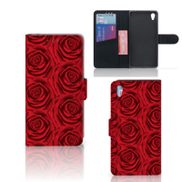Sony Xperia Z2 Hoesje Red Roses - thumbnail