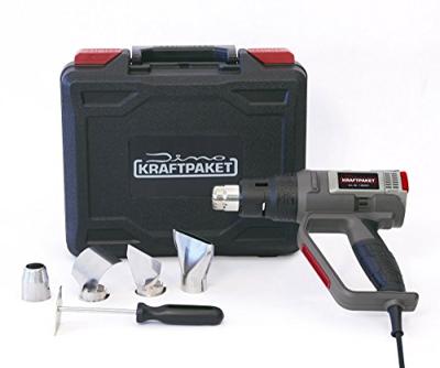 Dino KRAFTPAKET 130221 KRAFTPAKET PROFI 2000W 50-650°C Heteluchtpistool 2000 W Incl. tas, Incl. accessoires, Incl. blaasopzetstuk