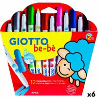 Set Viltstiften Giotto BE-BÉ Multicolour (6 Stuks) - thumbnail