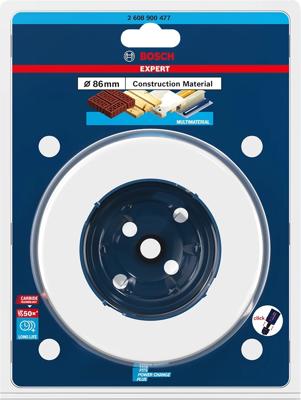 Bosch Accessoires Expert Construction Material gatzaag 86 x 60 mm - 1 stuk(s) - 2608900477