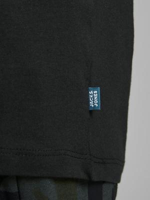 Kinder T-shirt 1-pack - ronde hals - Jongens ondershirt korte mouwen - Katoen