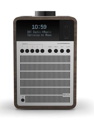 Revo SuperSignal - DAB+ Radio - Walnoot/Zilver