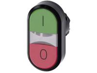 Siemens 3SU10003AB420AK0 3SU1000-3AB42-0AK0 Dubbele drukknop (b x h) 29.8 mm x 57.7 mm IP66, IP67, IP69/IP69K 1 stuk(s) - thumbnail