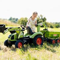 Falk Claas Traptractor Set Groen - thumbnail