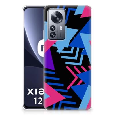 Xiaomi 12 Pro | TPU Hoesje | Funky Triangle