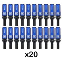 Schroevenkit OMP OMPS09981407 28 mm Blauw M14 x 1,50 - thumbnail