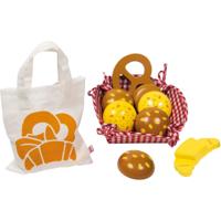 Goki ontbijtmand/picknickset met houten brood - thumbnail