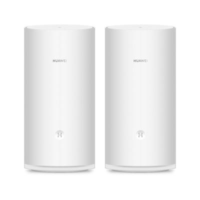 HUAWEI WiFi Mesh Router (3-pack), WLAN-repeater, drievoudige band AC2200, quad-core CPU met 1,4 GHz, solide en betrouwbare dekking in je huis (tot 600 m²), one-touch-verbinding, wit