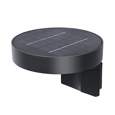 Solar downlight Buitenlamp zwart solar Lutec &apos;Diso&apos; downlighter led lamp 4000k