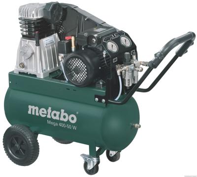 Metabo MEGA 400-50 W Pneumatische compressor 50 l 10 bar