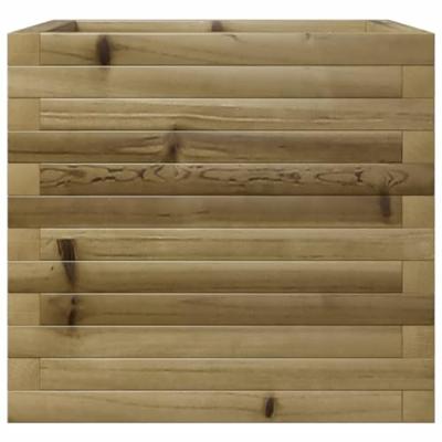 VidaXL Plantenbak 50x50x45,5 cm geïmpregneerd grenenhout VidaXL Plantenbak 50x50x45,5 cm geïmpregneerd grenenhout