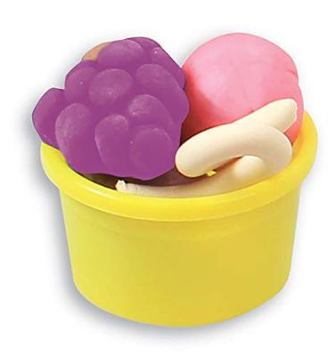 Simba Art & fun fruitmand kleiset - 5 kleipotjes