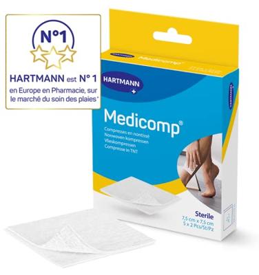 Medicomp Compress Selfcare 7,5x7,5cm 5x2