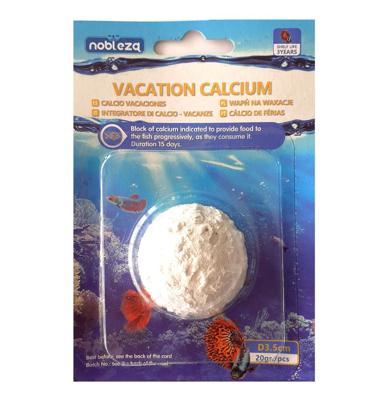 Nobleza Voederblok voor aquariumvissen - Vakantie - 20 gr
