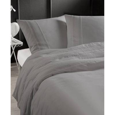 Papillon Deluxe Madrid Dekbedovertrek Grijs-Lits-jumeaux (240 x 200/220 cm)