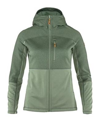 Fjällräven Damesvest Abisko Trail Fleece W, groen, Maat: L