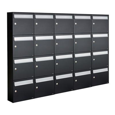 Allux Flow Set 5-Breed, 4-Hoog Zwart - 40040070_5x4