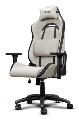 Trust gxt 723 ruya comfortabele stoffen gaming stoel