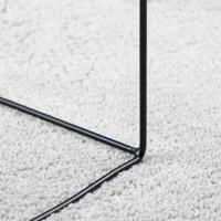 VidaXL Vloerkleed oviedo laagpolig 80x250 cm grijs - thumbnail