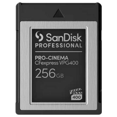 SanDisk PRO-CINEMA CFexpress® VPG400 Type B CFexpress-kaart Retail 256 GB SanDisk PRO-CINEMA CFexpress® VPG400 Type B CFexpress-kaart Retail 256 GB