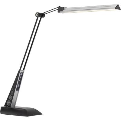 Brilliant Jaap G92734/06 LED-bureaulamp LED LED vast ingebouwd 6 W Energielabel: F (A - G) Zwart, Chroom