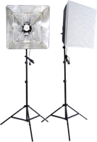 Falcon eyes continu lichtset lh-esb5050k2 2x40w - thumbnail