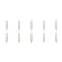 LED Lampen Set van 10 - R7S Fitting - 12W - Koud Wit Licht 6500K - thumbnail