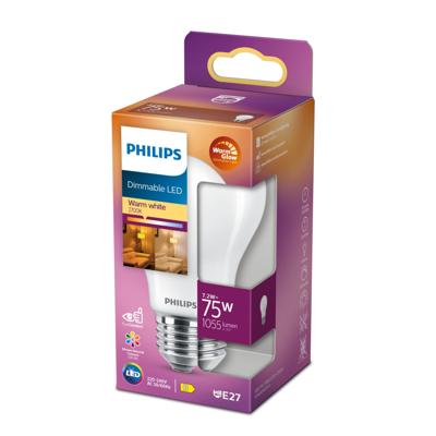 Philips LED 871951432403900 LED-lamp Energielabel D (A - G) E27 Peer 7.9 W = 75 W Warmwit (Ø x l) 60 mm x 104 mm 1 stuk(s)